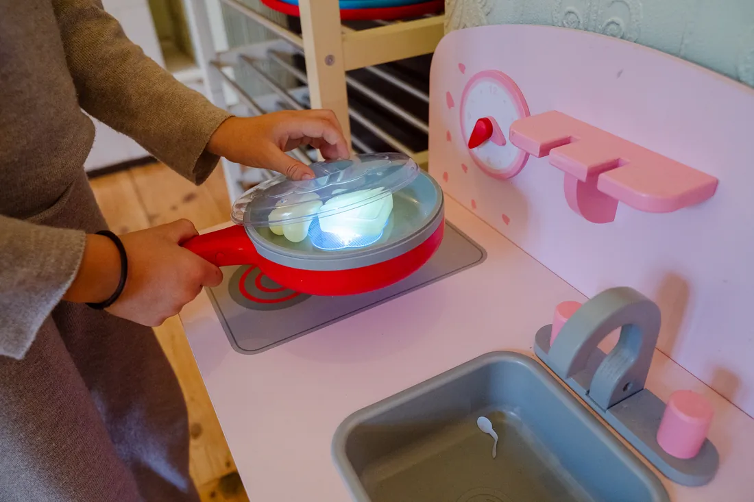 Spielküche in der Spielecke